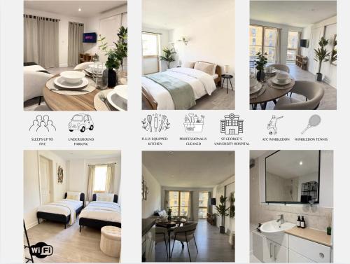 Wimbledon Park Apartment | Stylish Apartment In Wimbledon - Free Underground Parking - Sleeps 5