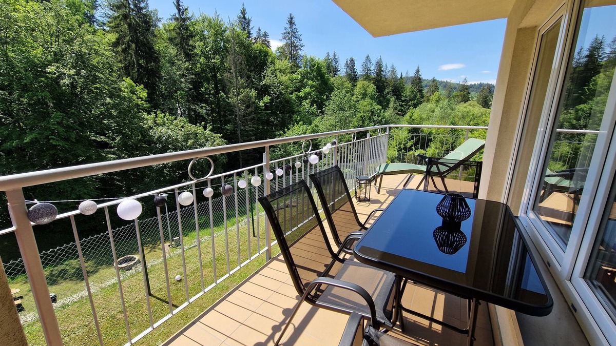 Wisla Apartment | Stylish Apartment on Bukowa – Big Terrace, Perfect for Biking & Skiing