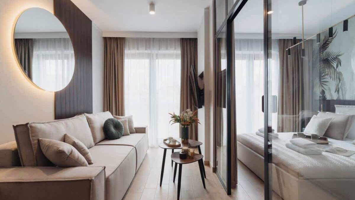 Piasek Połnoc Apartment | Stylish apartment with free SPA access in Krakow
