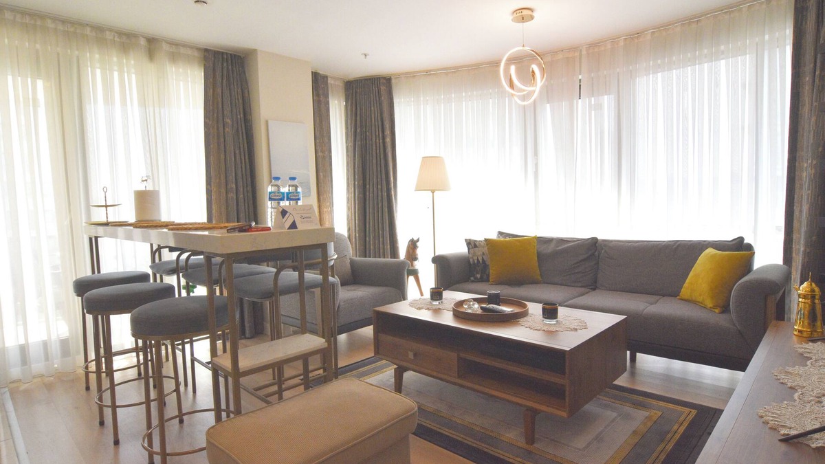 Bagcilar Apartment | Stylish cozy 1 bedr apart & balcony
