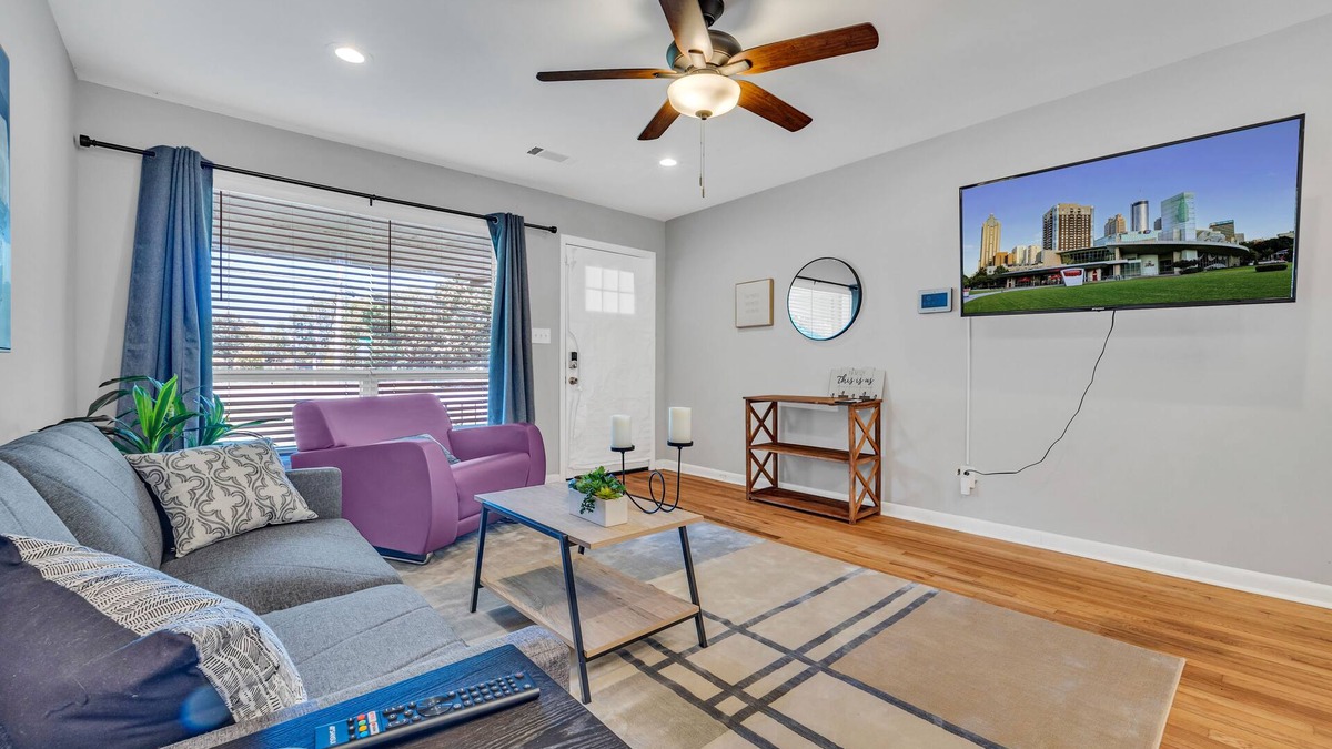 Decatur House | Stylish Duplex Near East Lake Golf Course (Unit A)