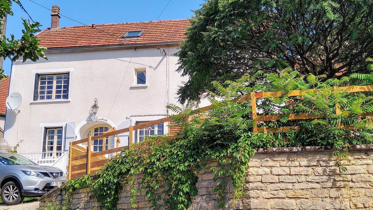 Frolois House | Stylish elevated village house with stunning countryside views.