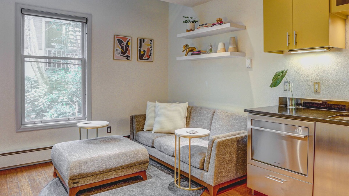 Old North Boulder Condo | Stylish Furnished Loft Apartment in Historic Old North Boulder