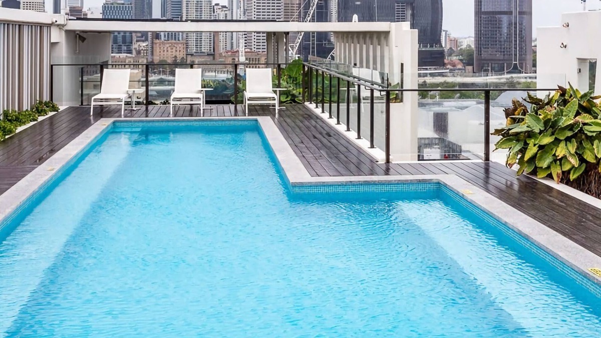 South Brisbane Apartment | Stylish Inner City Oasis w Pool Rooftop Terrace