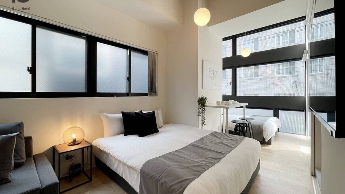 Hiroshima City Centre Apartment | Stylish Loft Studio Steps from Peace Park