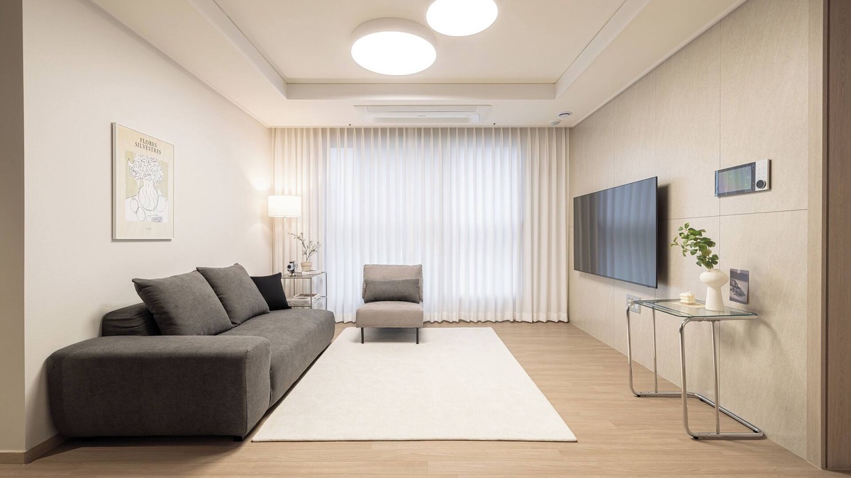 Tobongil-tong Condo | Stylish Mount Air Condo: 3 Bedrooms, 2 Bathrooms, 4 Air Conditioners, 65-inch TV