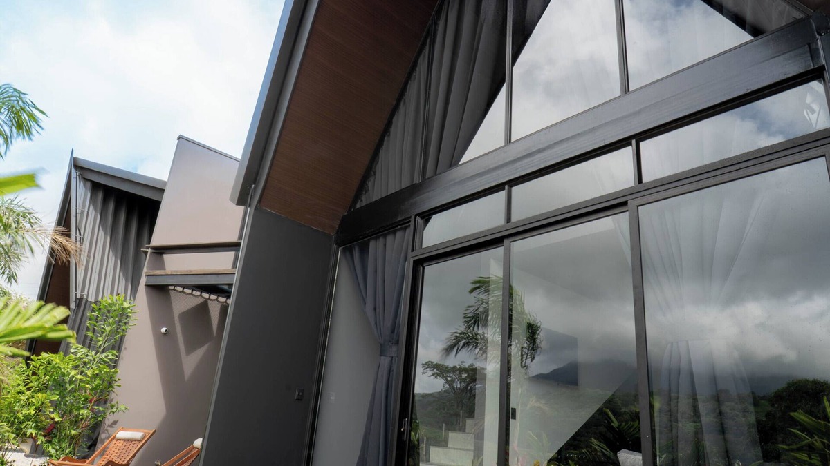Arenal Hot Springs Cabin | Stylish New Escape Cabin w/hot tub Volcano view