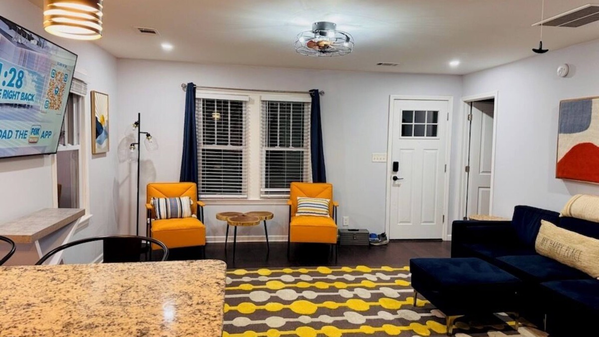 Roswell House | Stylish Retreat w/Fire Pit & Porch
