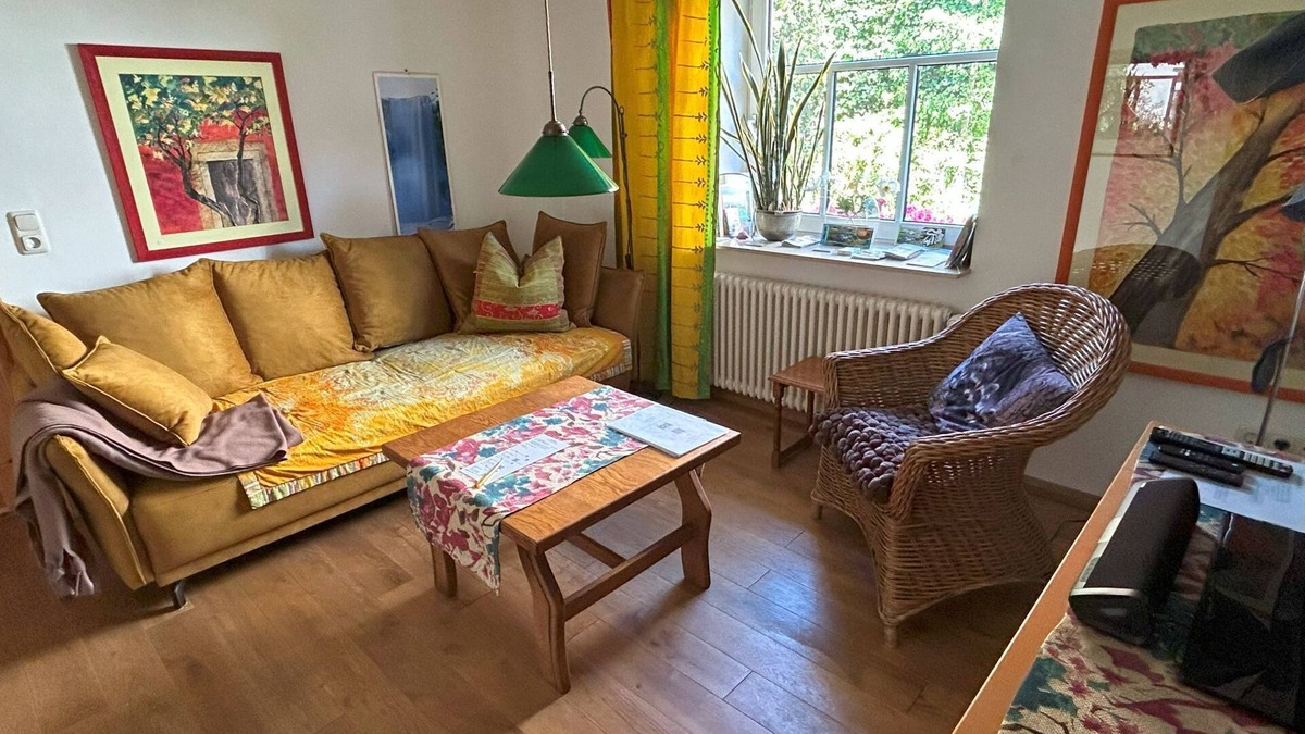 Bad Rodach Apartment | Stylish vacation apartment (60m2) with outdoor seating area