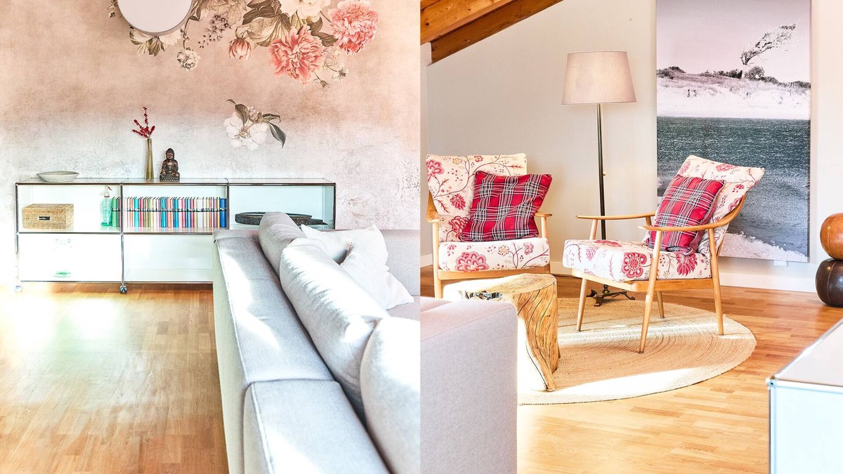 Uebersee Apartment | Stylish vacation apartment, 75sqm for 2 people on Lake Chiemsee
