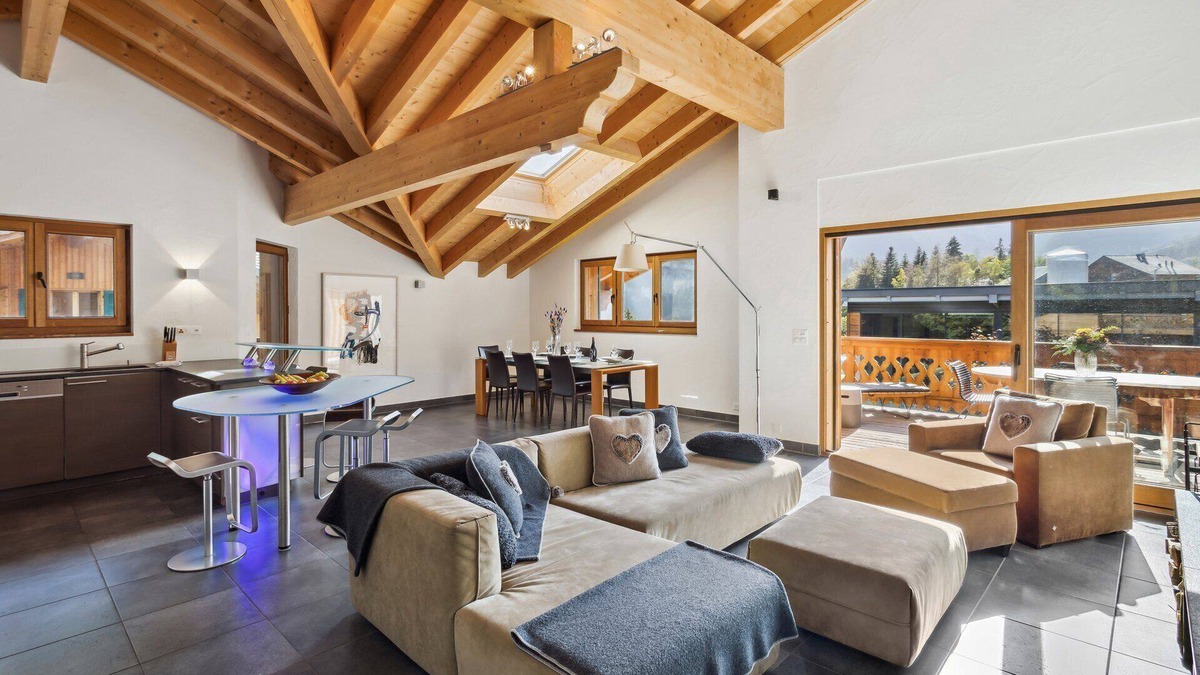 Champery Apartment | Sublime duplex with mountain view The Lodge Champéry - By Mrs Miggins