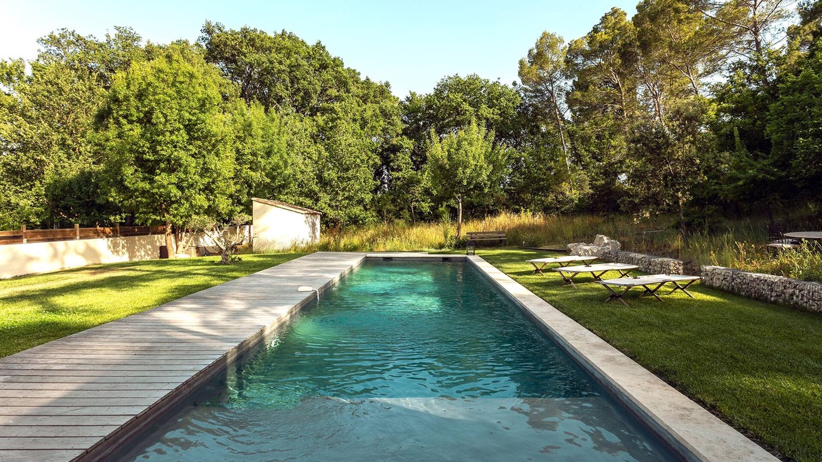 Villevieille Villa | Sublime single storey house in wood frame of 130 m² with garden and pool