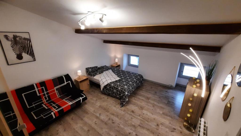 Privas Apartment | Suite 3 pièces chambre+cuisine+SDB centre ville