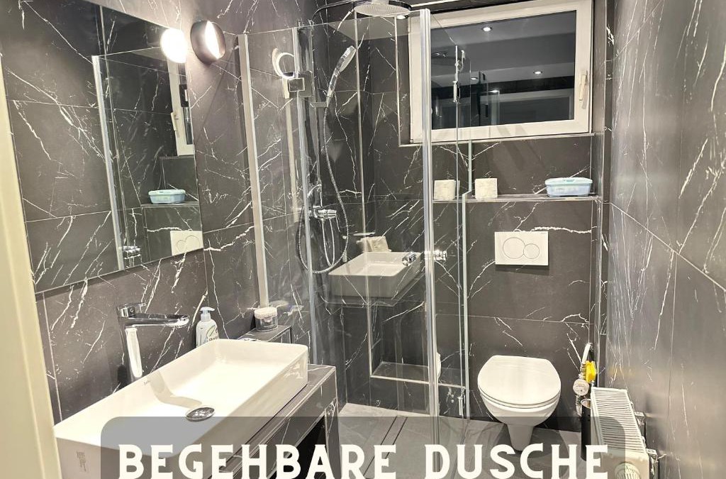 Offenbach am Main Apartment | Suite Lombardi - Terrasse, Babybett, Doppelbett, Waschmaschine, Ruhige Lage