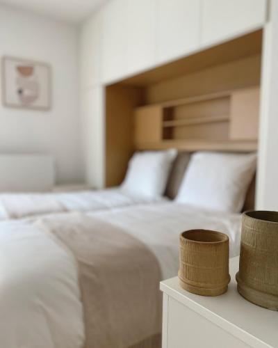 Heist Apartment | Suite Maritim - Zijdelings zeezicht op 10m van strand en zee