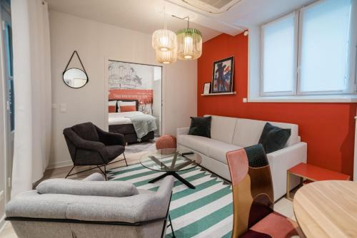 Saint-Thomas-d'Aquin Apartment | SUITE SARTRE : au cœur de la Rive Gauche, neuf, design, 2/4 personnes