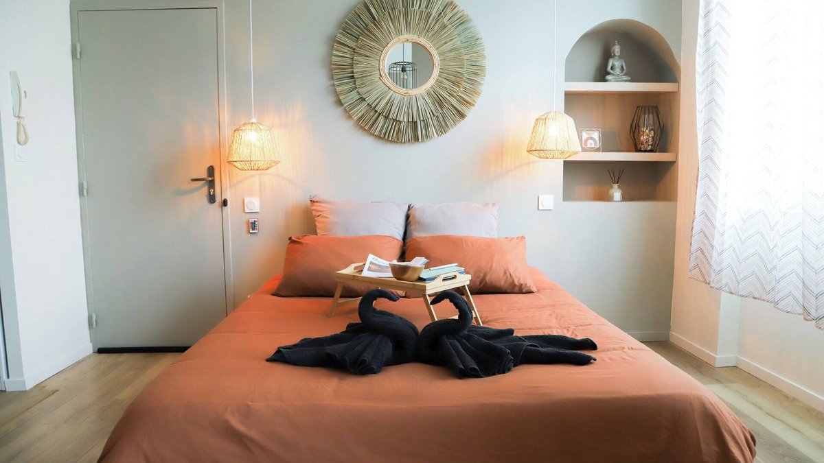 Jacquard - Prefecture Apartment | Suite Serenity Room Spa- Balnéothérapie