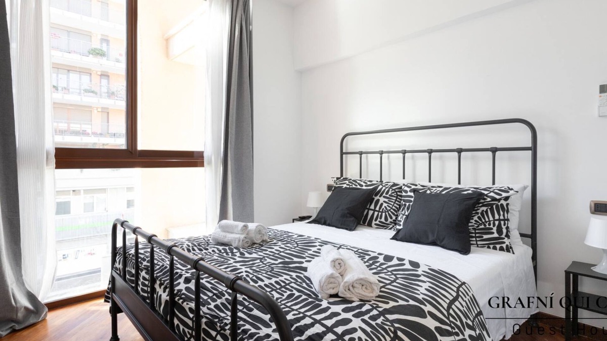 Centro Giano Apartment | [Suite1] - P. Bath, Airport, Fiera, P. Leonardo