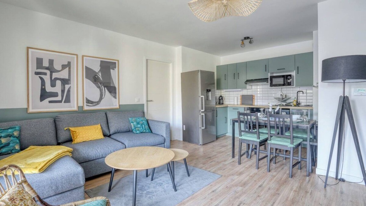 Le Bourget Apartment | Sukuba : ParisNord, Villepinte, CDG, StadedeFR