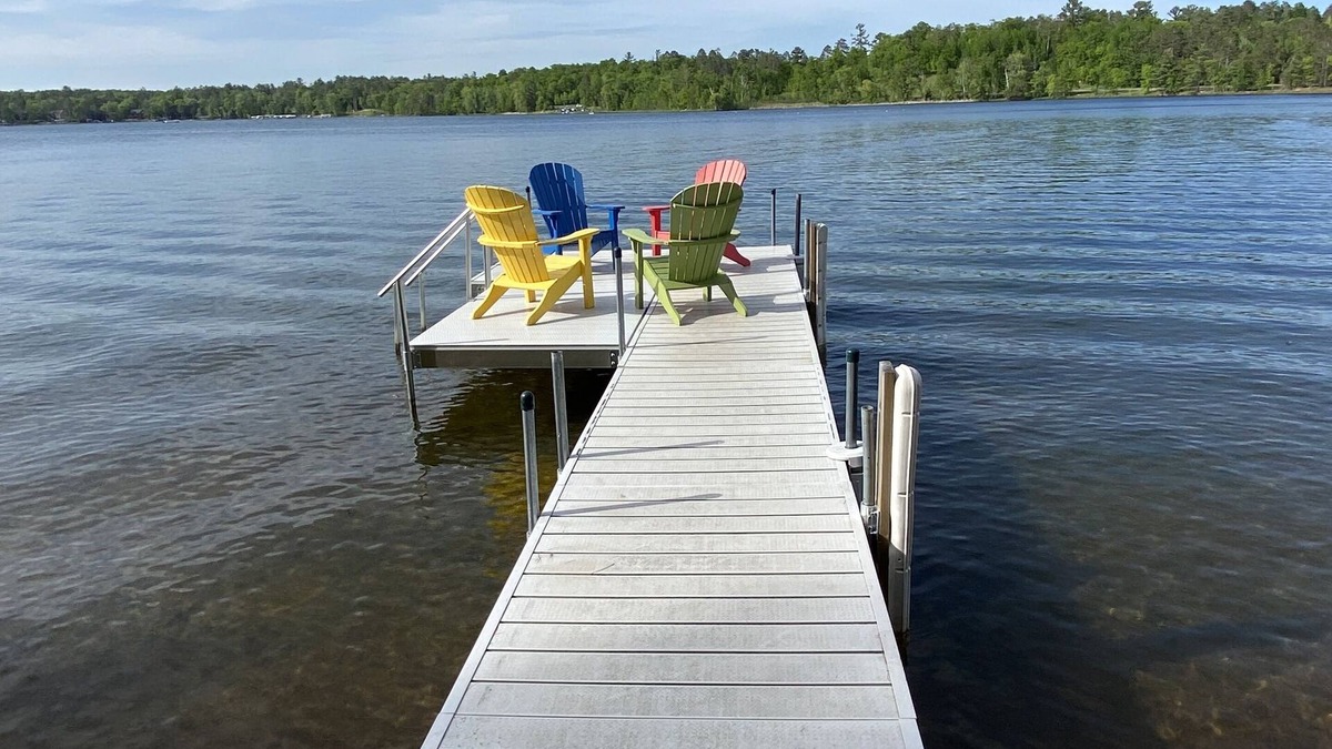 Crosslake Cabin | SUMMER fun in a cozy log lake home on the Whitefish Chain under the tall pines 🌲