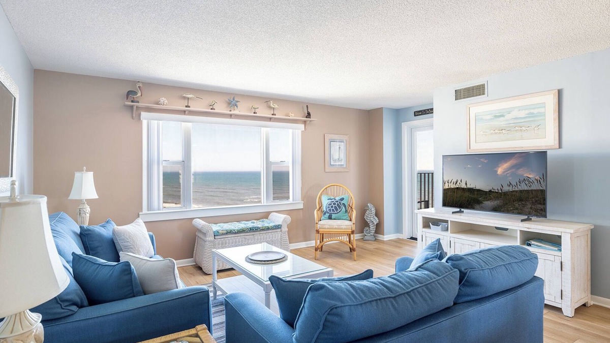 Indian Beach Condo | Summer Winds C-523, Oceanfront Condo in Indian Beach, NC!