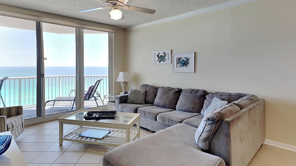 Navarre Beach Condo | Summerwinds #1203 | Gulf Views, Beach Access!
