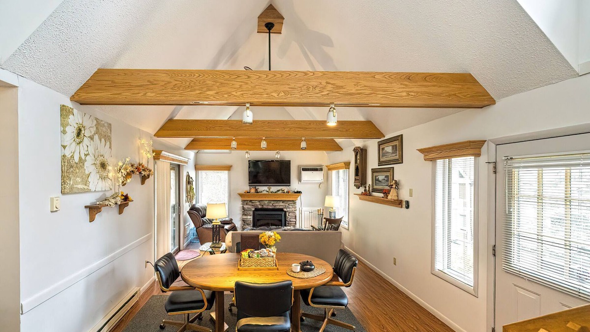 Clymer Ski Chalet | Sun and Snow Escape: Ski/Golf Condo in Peek'n Peak