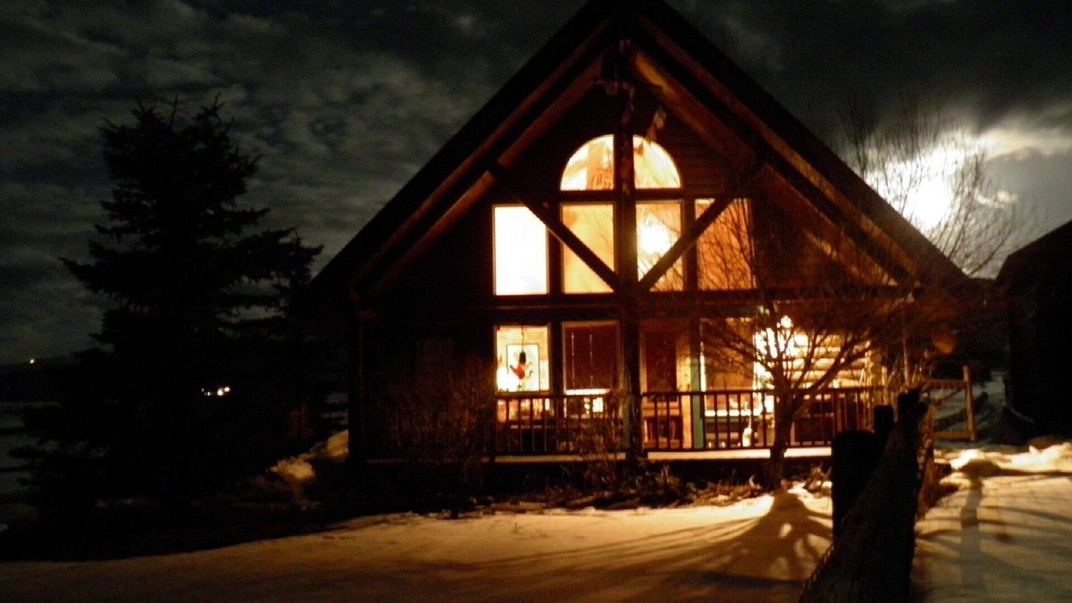 Victor House | Sun And Snow-kissed Teton Log Home