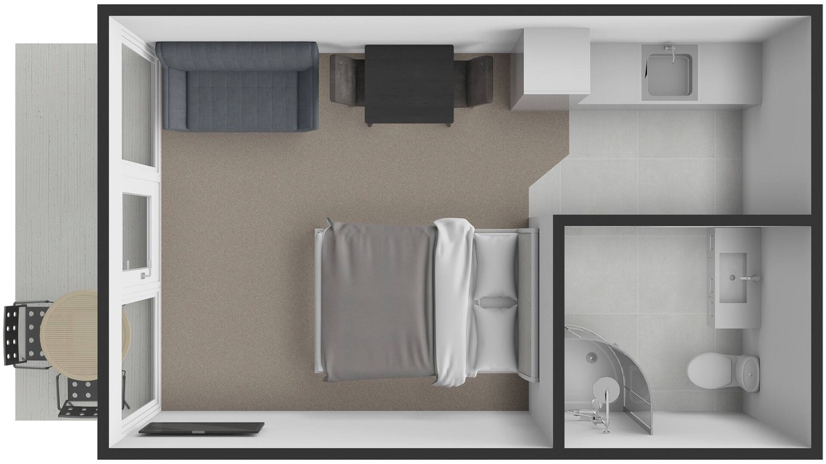 Wellsford Apartment | Sun Valley Motel - Unit 1 Studio