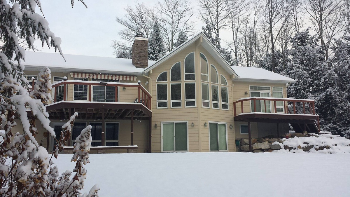 Mount Sunapee Villa | Sunapee Villa - Great view of Sunapee Mountain with Lake Sunapee nearby
