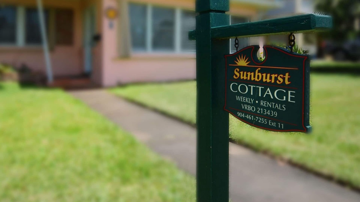 St. Augustine Beach House | Sunburst Cottage Beachside