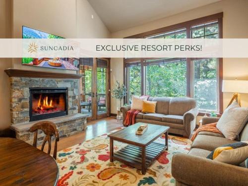 Cle Elum House | Suncadia 2 Bed Village Chalet Resort Core