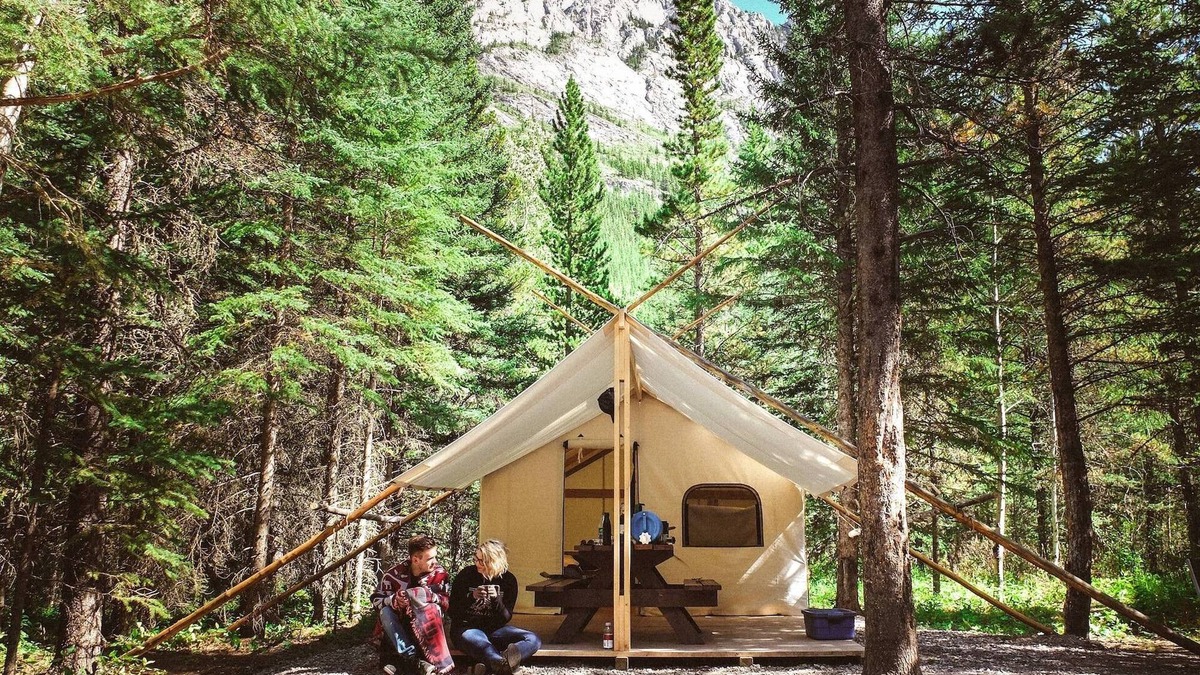 Kananaskis RV Rental | Sundance Trapper Tents