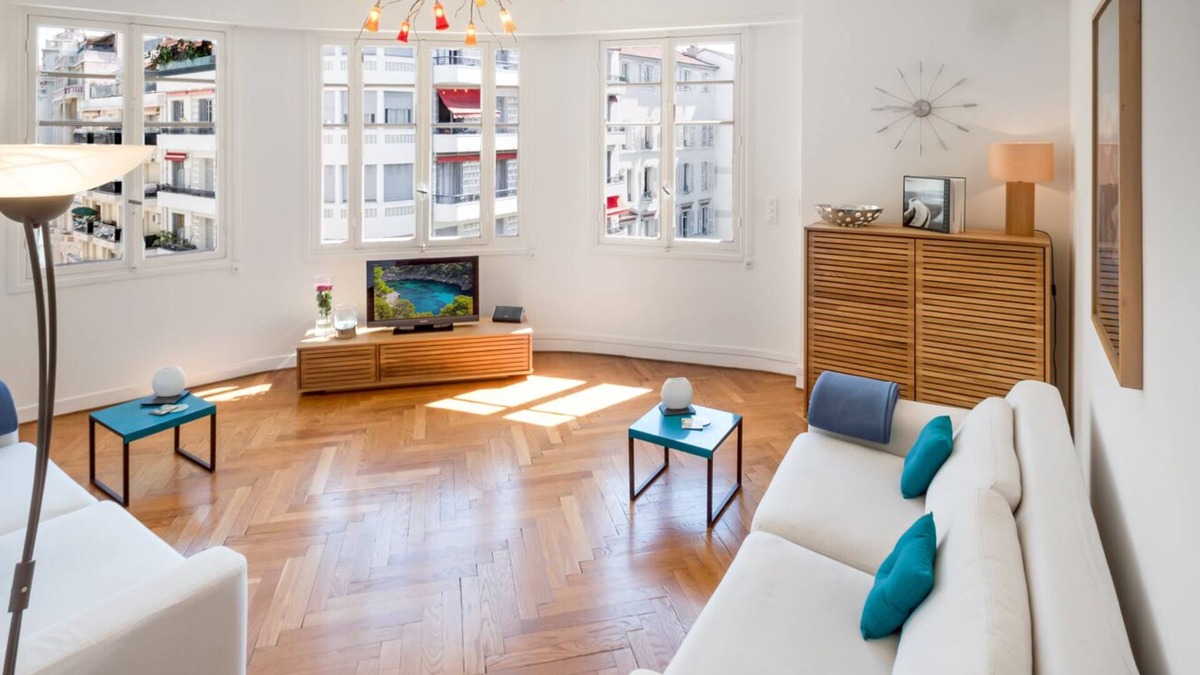Gambetta Apartment | Sunlight Properties ADEILA: 2 Bedroom Rental, near Beach with 2 Balconies & AC