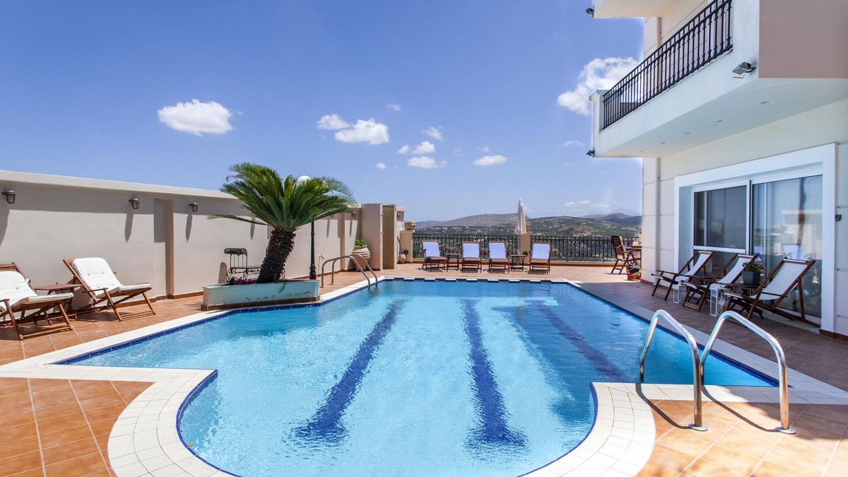 Myrtia Villa | SUNLIGHT VILLA WITH PRIVATE POOL FOR FAMILIES AND FRIENDS TO ENJOY