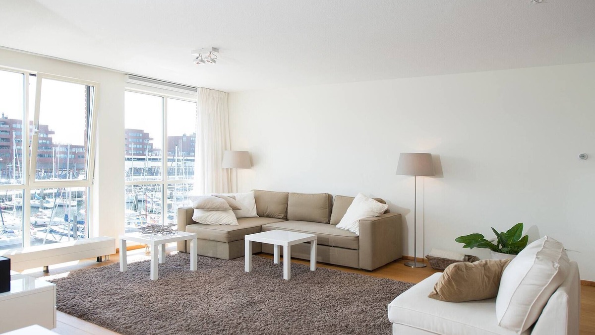 Vissershaven Apartment | Sunlit Retreat with Balcony