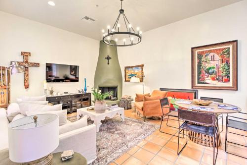 Tumacacori House | Sunny Adobe Retreat with Hot Tub and Mtn Views!