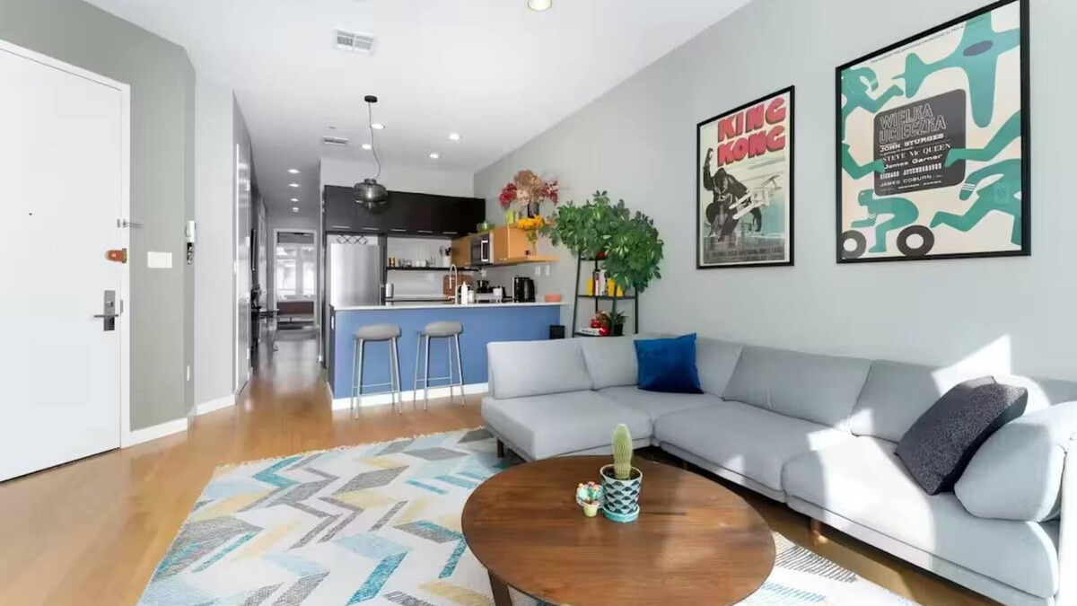 Clinton Hill Condo | Sunny and Modern 1-bedroom + Office condo in cool Clinton Hill/Bed Stuy Brooklyn