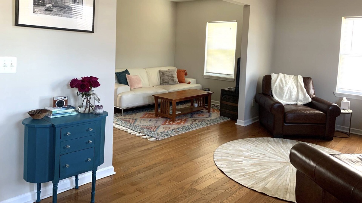 Neptune City House | Sunny and Quiet 2-Bedroom House w/ a Big Deck and Heated Pool