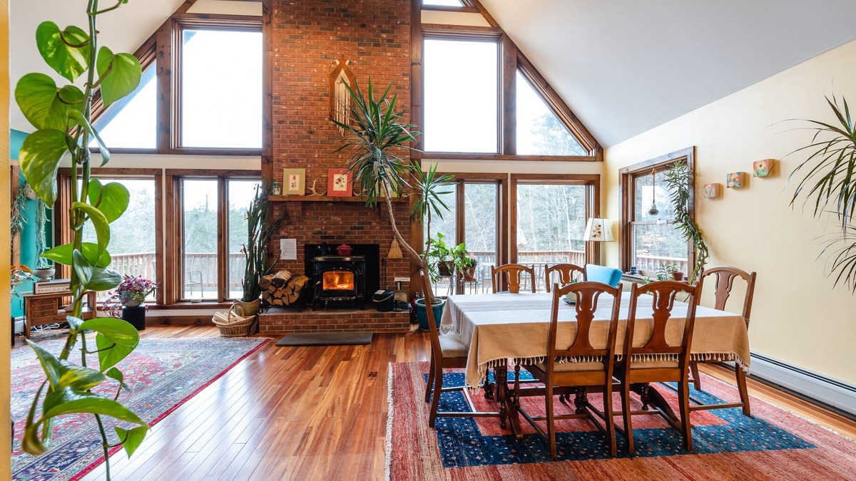 Ashfield Ski Chalet | Sunny Chalet Nestled in the Woods of Ashfield