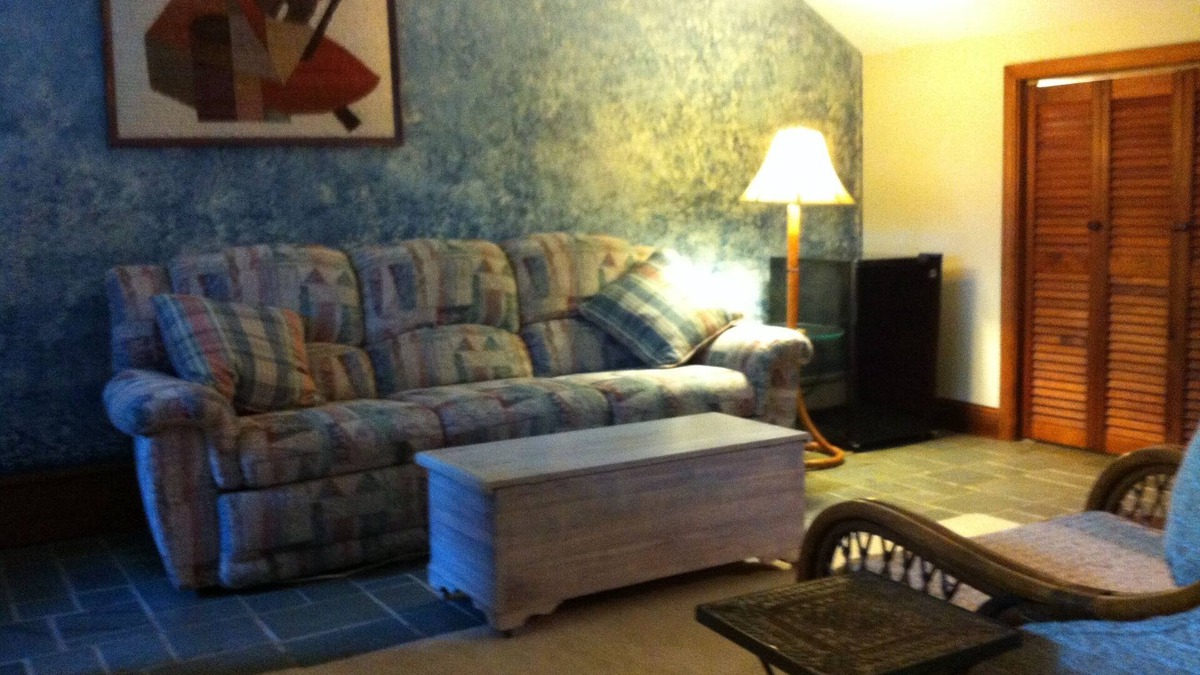 Town Hill Apartment | Sunny , cozy 1-bedroom, wooded, private, central Island location, close to ocean