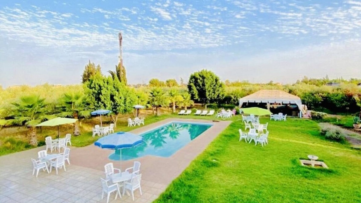 Douar Sidi Youssef Ben Ali House | Sunny Escape at Villa Baddi: Poolside Relaxation - air-conditioned rooms & Pool