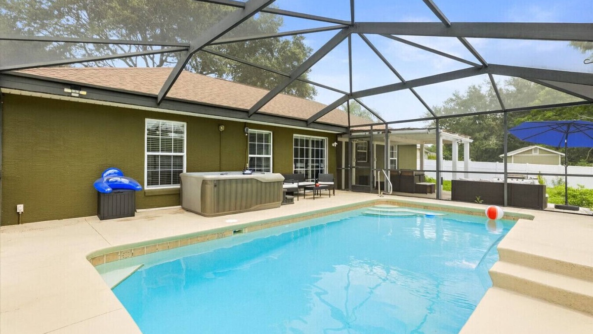 Candler House | Sunny Escape | Pool, Near Trails!