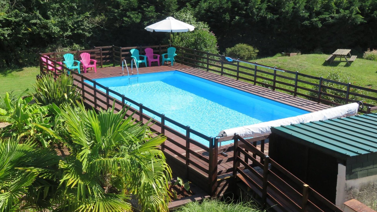 Abilly House | Sunny gite with large private garden, shared heated pool for the perfect holiday