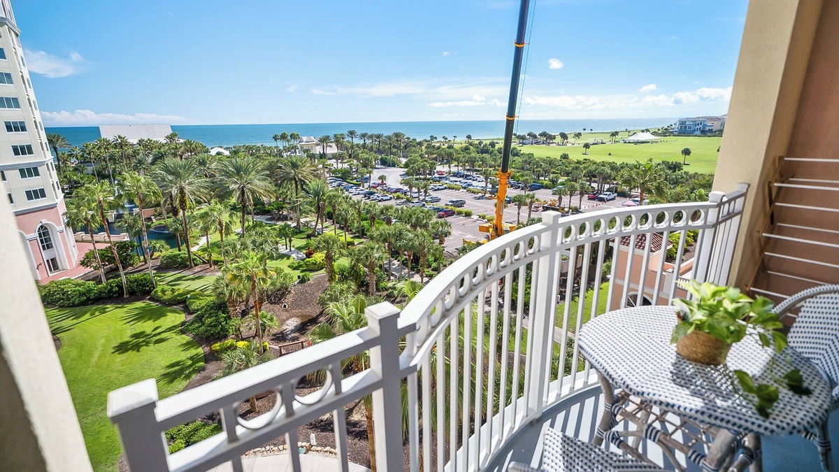Palm Coast Condo | Sunny Hammock Beach Condo: Balcony w/Ocean Views!