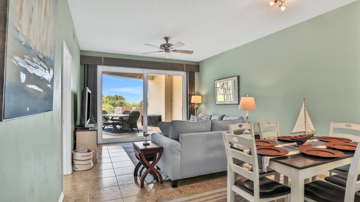 Palm Coast Condo | Sunrise Retreat-Oceanfront Condo/Ocean views from MBR, Living Room, & HUGE Patio