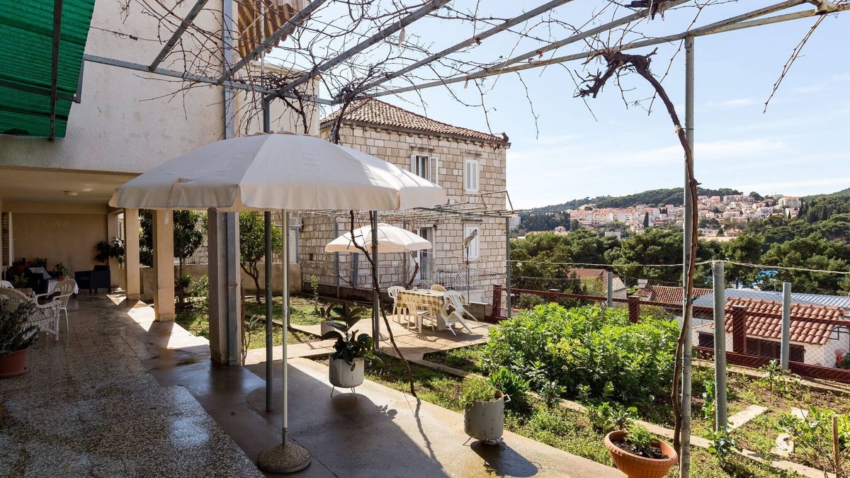 Gruz Apartment | Sunset Bay Room - Double Room with Terrace and Partial Sea View
