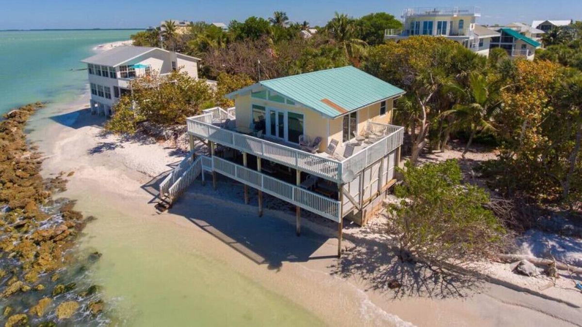 Jose's Hideaway House | Sunset Beach House: Pet Friendly Beach Front Home with Gorgeous Shaded Deck
