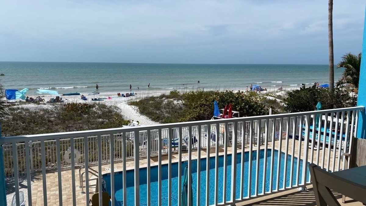 Indian Rocks Beach Condo | Sunset from your Balcony! NEW BUILDING, Beachfront, 2/2, Heat Pool, UNIT 202