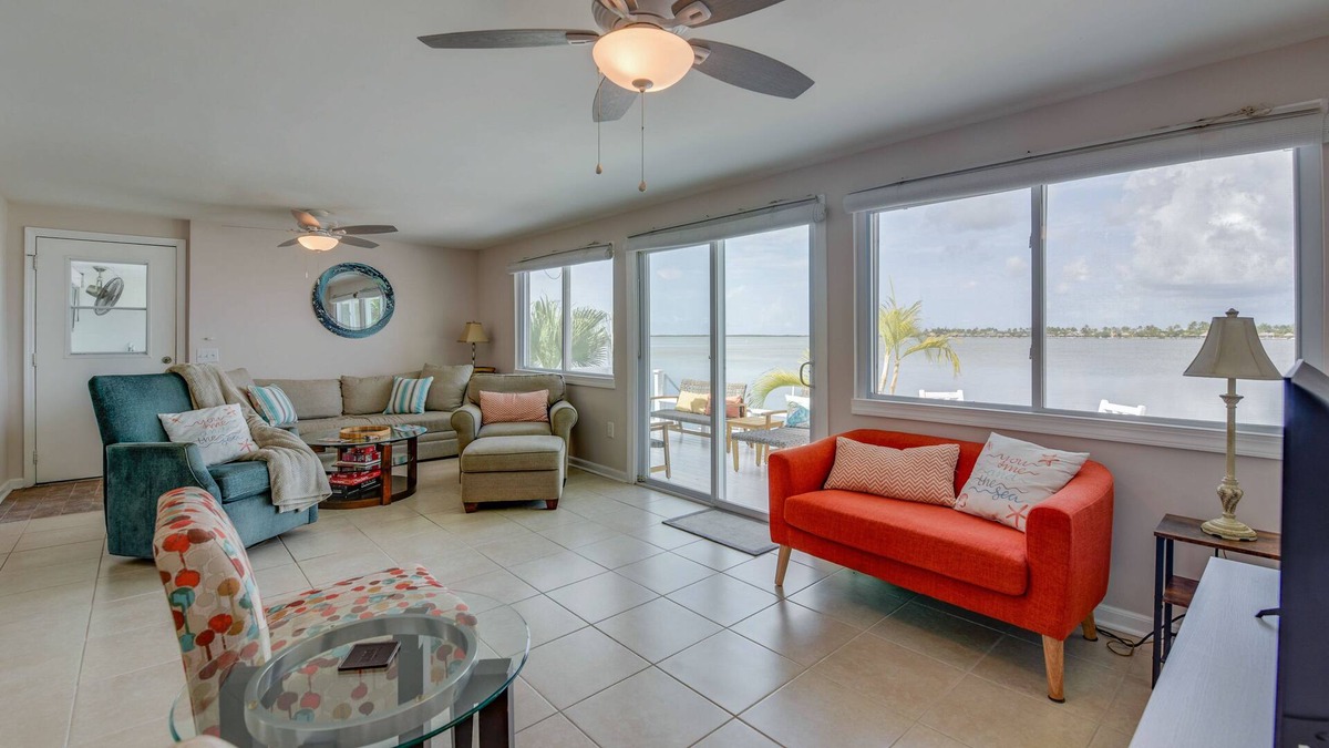 Bay Point House | Sunset Harmony | Oceanfront home in Key West with dock, bar & amazing view